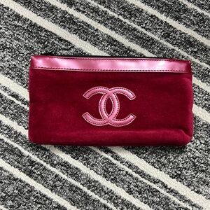 Authentic Chanel Cosmetic Pouch